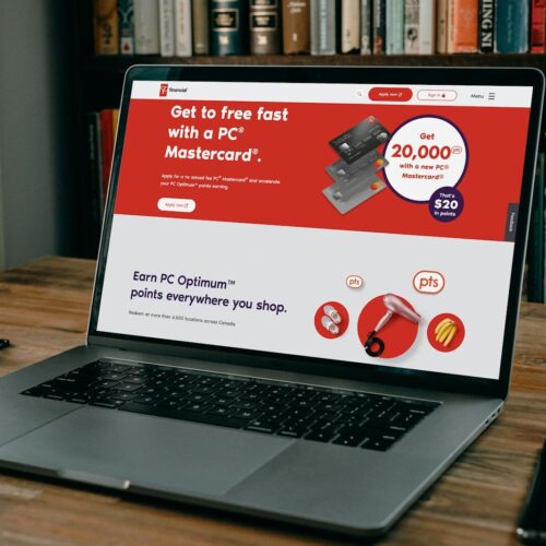 graphical user interface, website